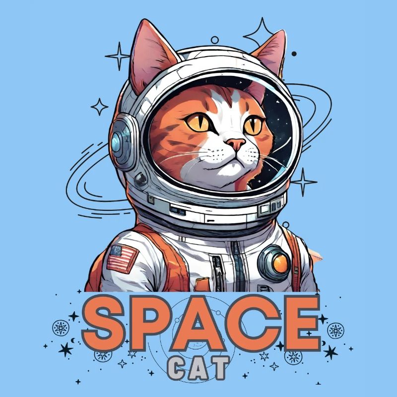 Space Cat Astronaut