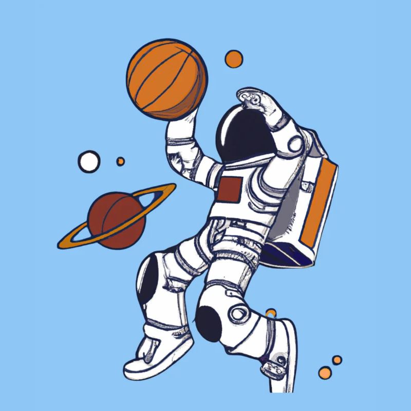 Astronaut Dunk Planet