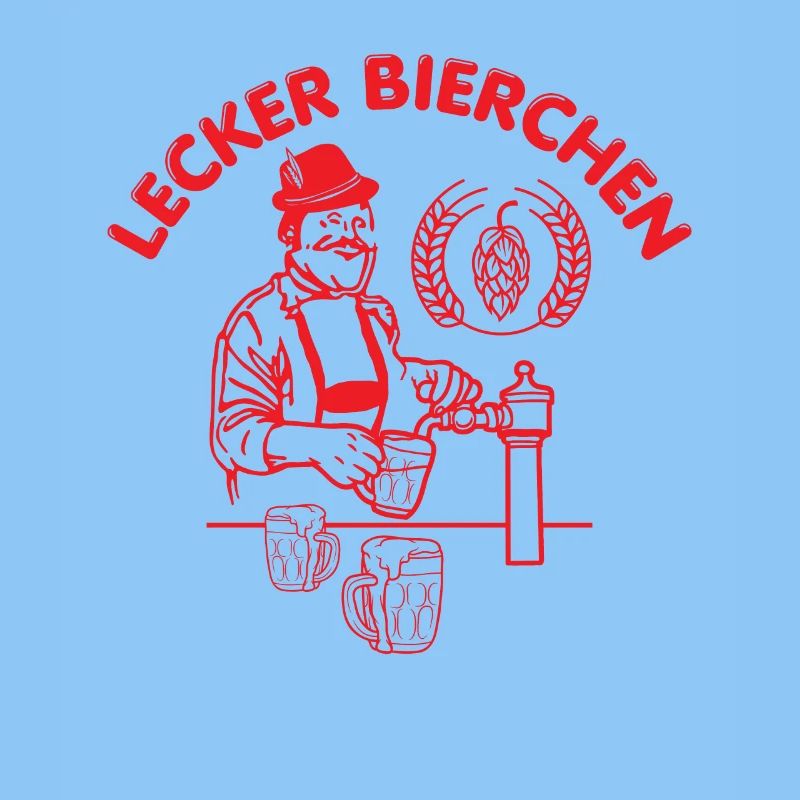 Lustiges lecker Bierchen Döner Retro Design