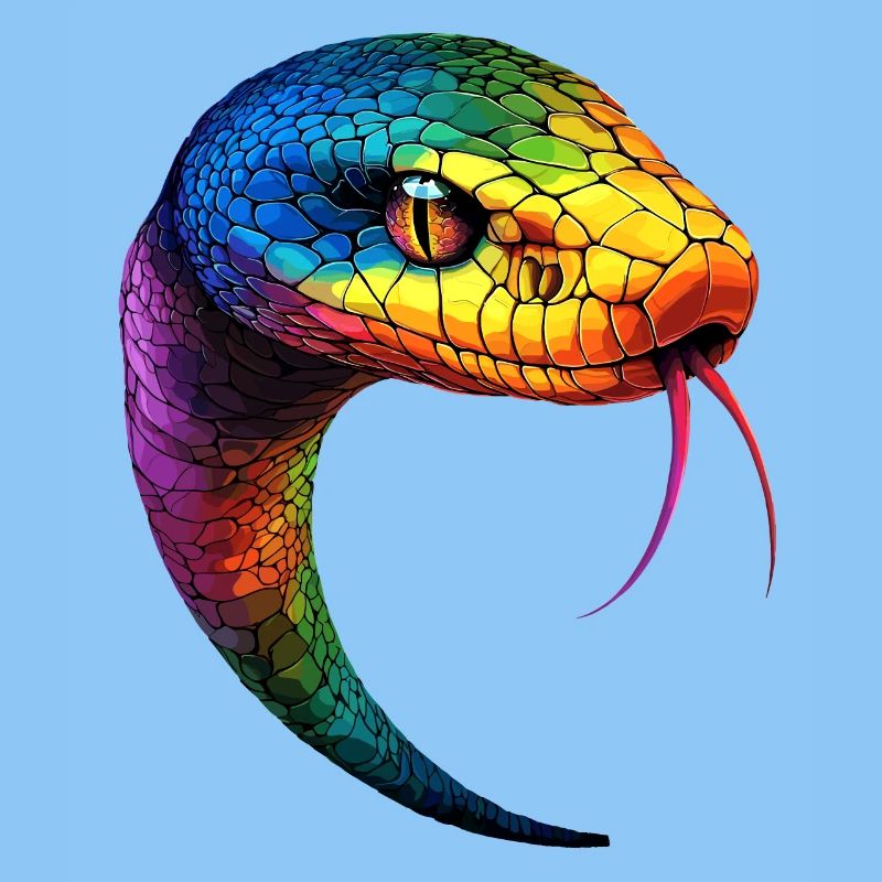 Snake Python Cobra Mamba Rattlesnake Snake