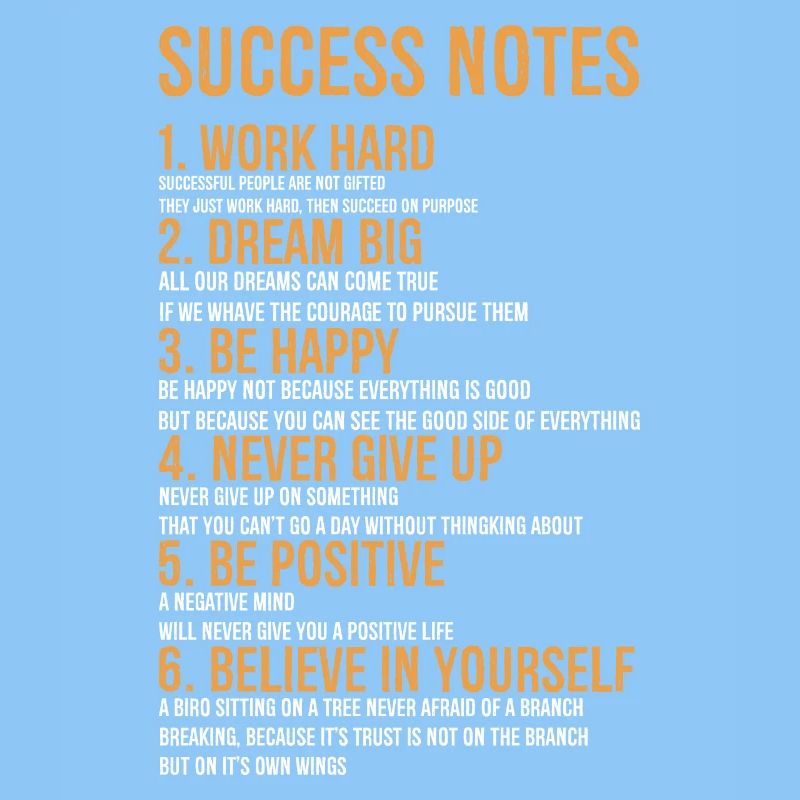 Success Notes