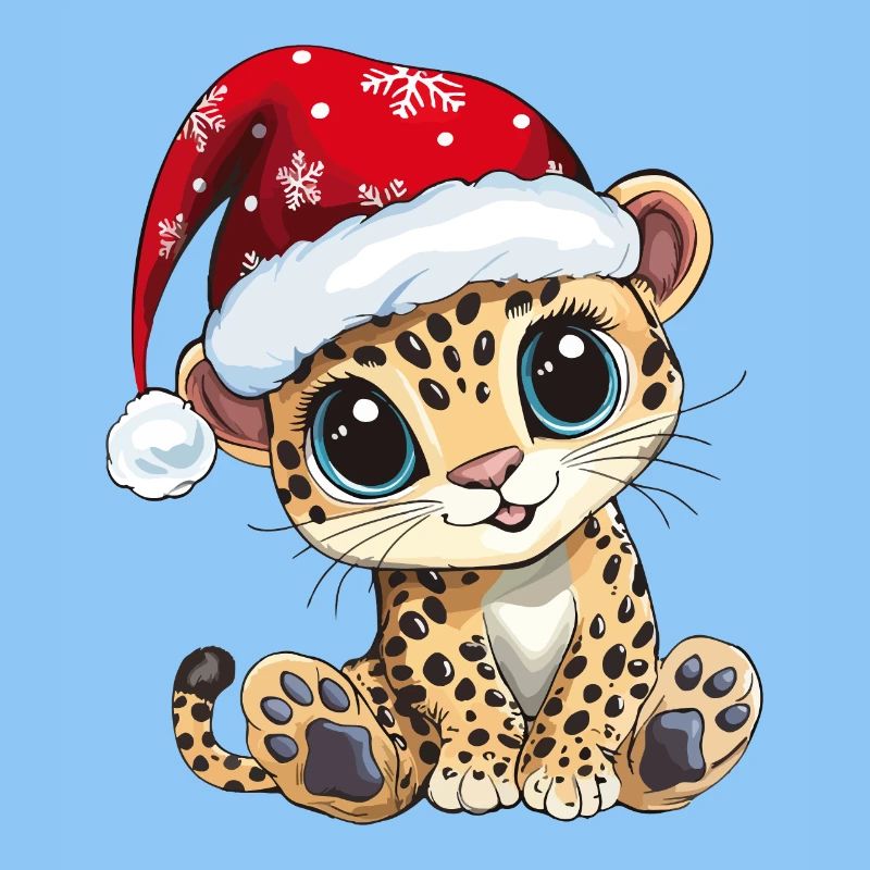 Léopard Noël Mignon Noël mignon