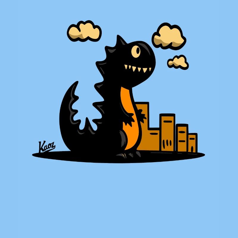 Bébé lézard géant