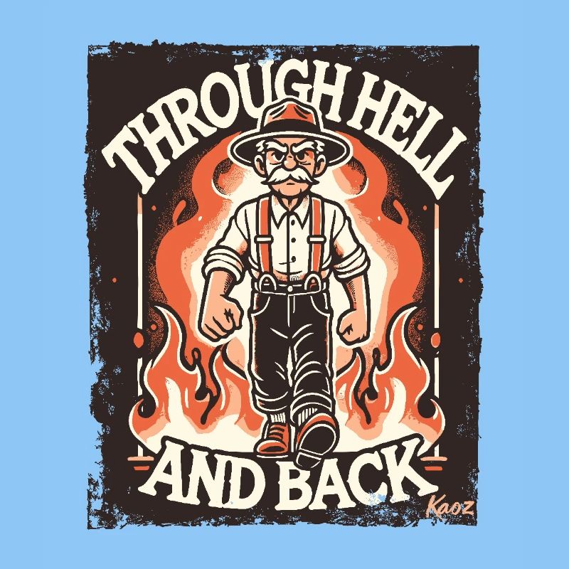 Old guy goes through hell and back