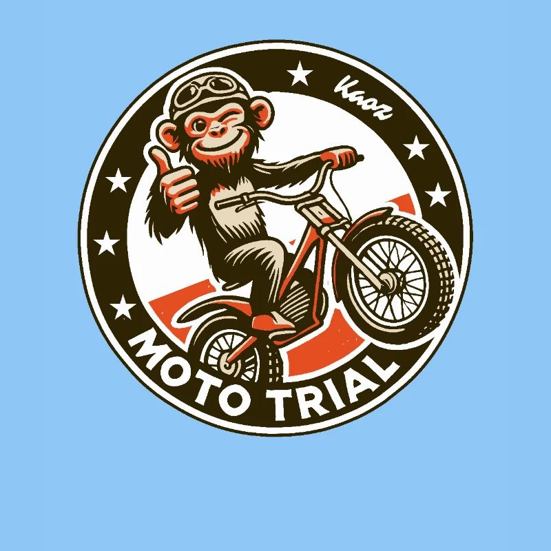 Motocross Monkey Moto Trial