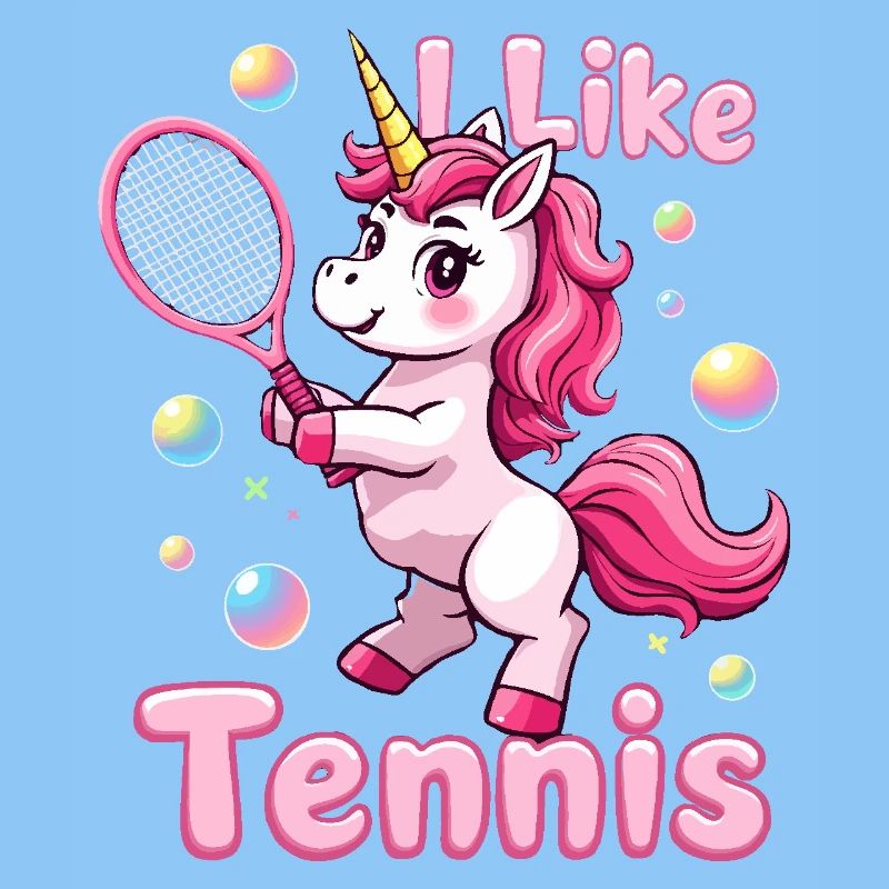 Einhorn Tennis Kinder Geschenk