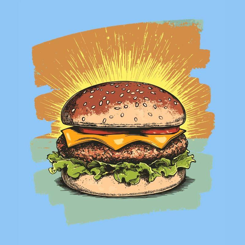 Burger Retro