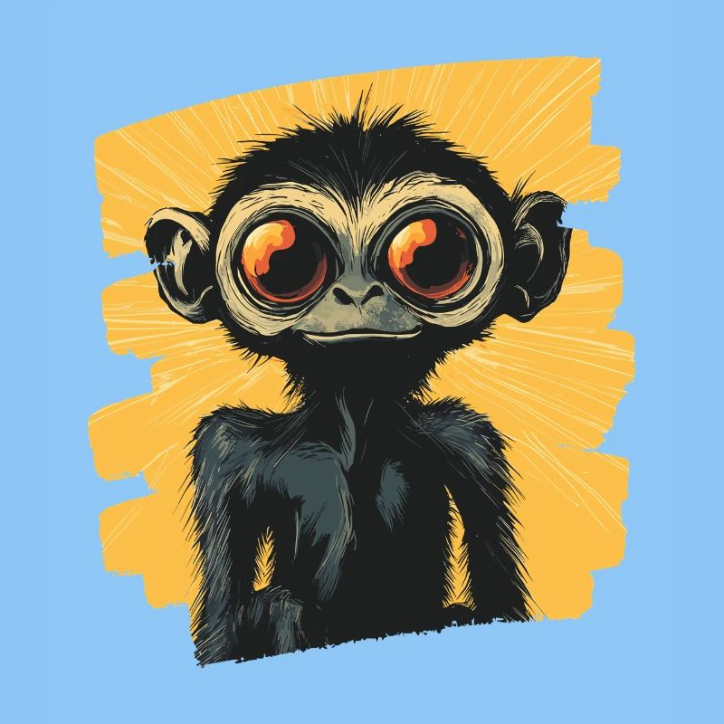 Spider Monkey Retro