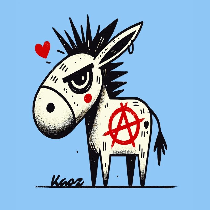 Rebellious & Funny: Anarchy Punk Donkeys