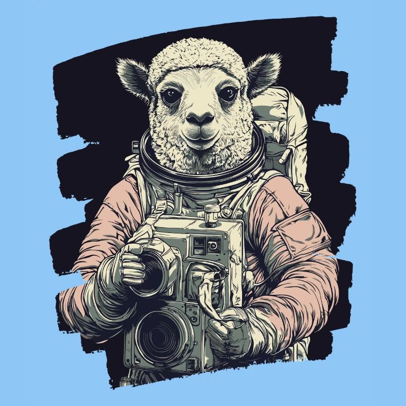 Lama astronaute