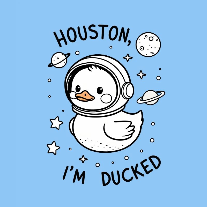 Houston, Ich Bin Ducked – Space Gag