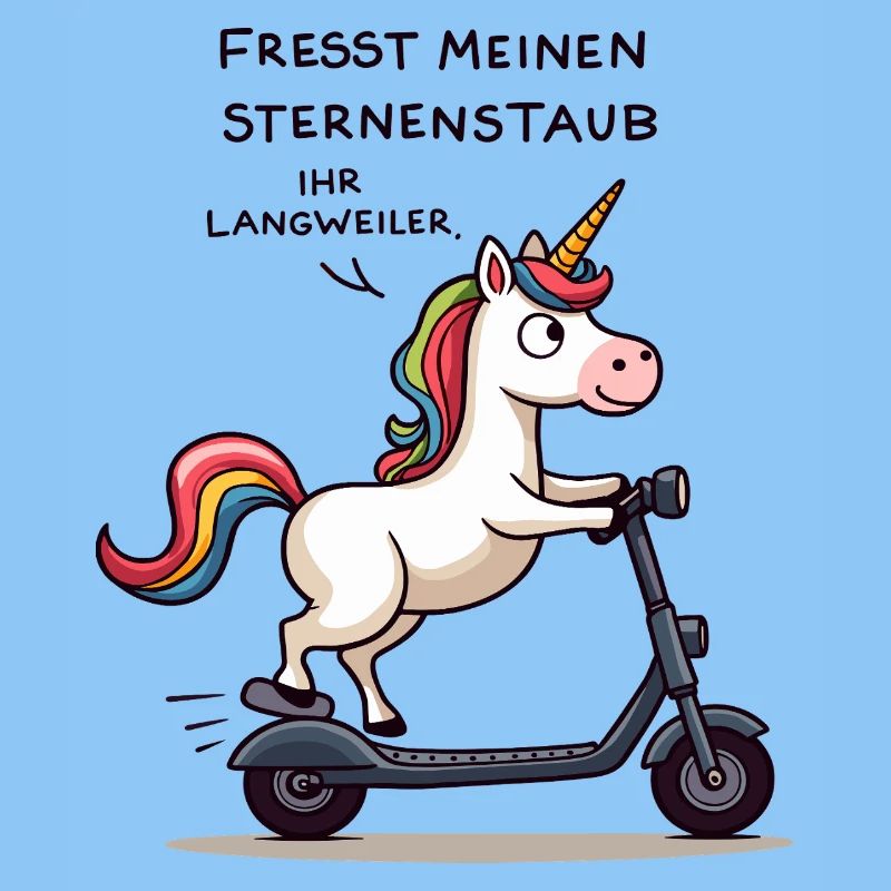 Roller-Einhorn