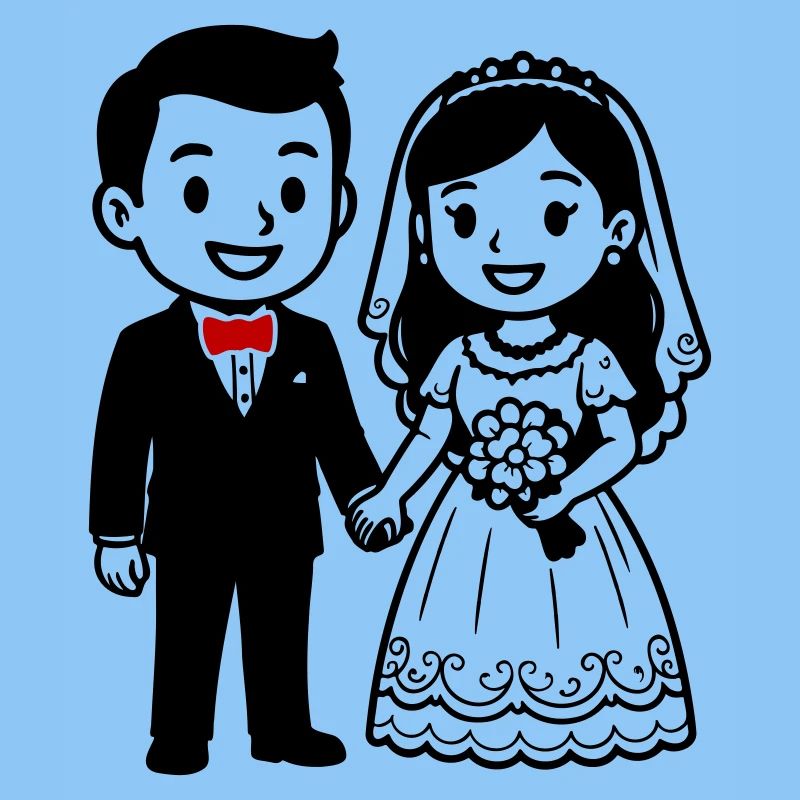 Hochzeit Paar Ehepaar