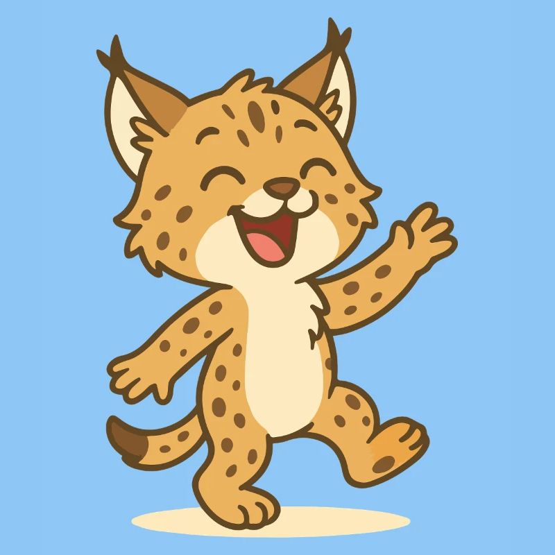 Tanzender Luchs