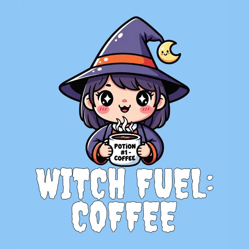 WITCH FUEL KAFFEE - HEXE HALLOWEEN