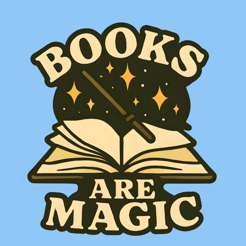 Magic Book Spell Illustration