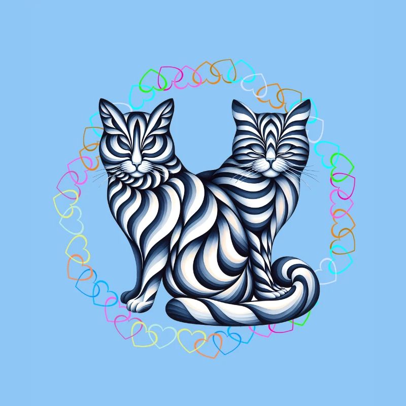 Retro Cats Cat 60s