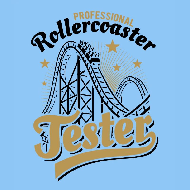 Professional roller coaster tester