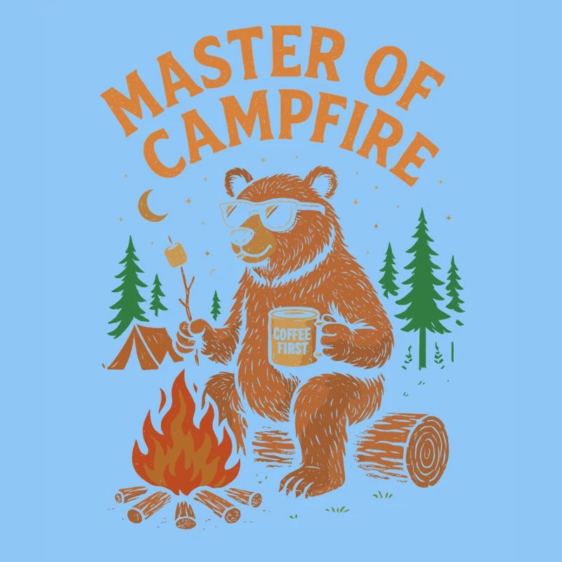 Maître du feu de camp