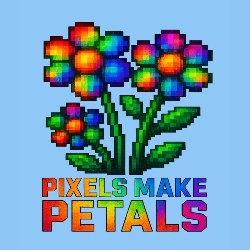 Pixel Plants Life Retro 8-Bit Houseplants