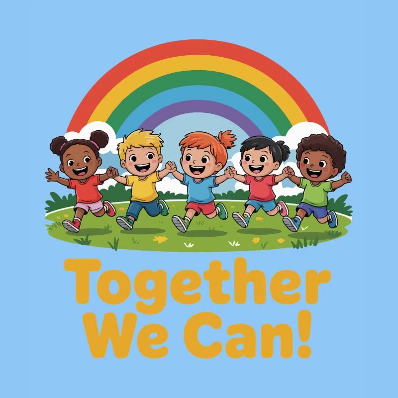 Gemeinsam können wir Regenbogenkinder