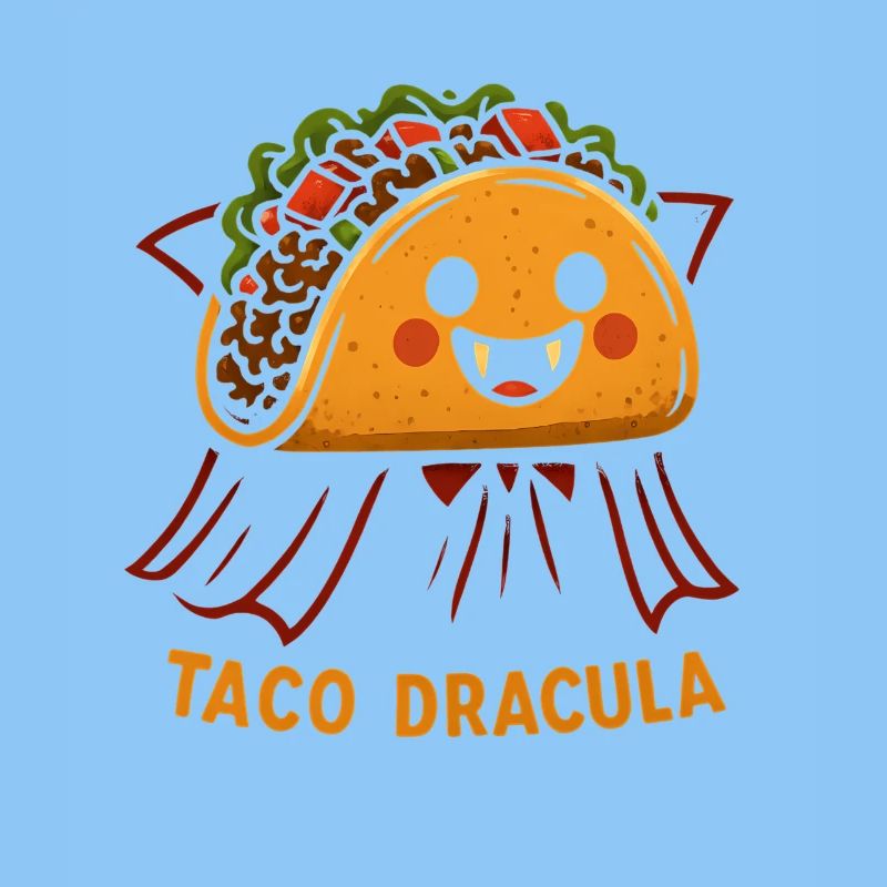 Taco Dracula Mascotte