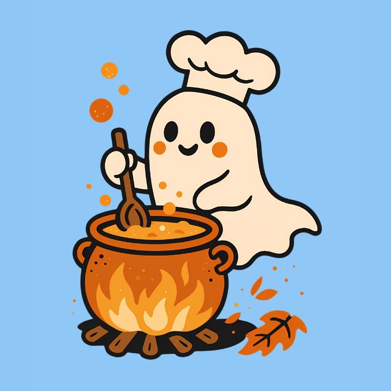 Boiling Ghost in Autumn Pot