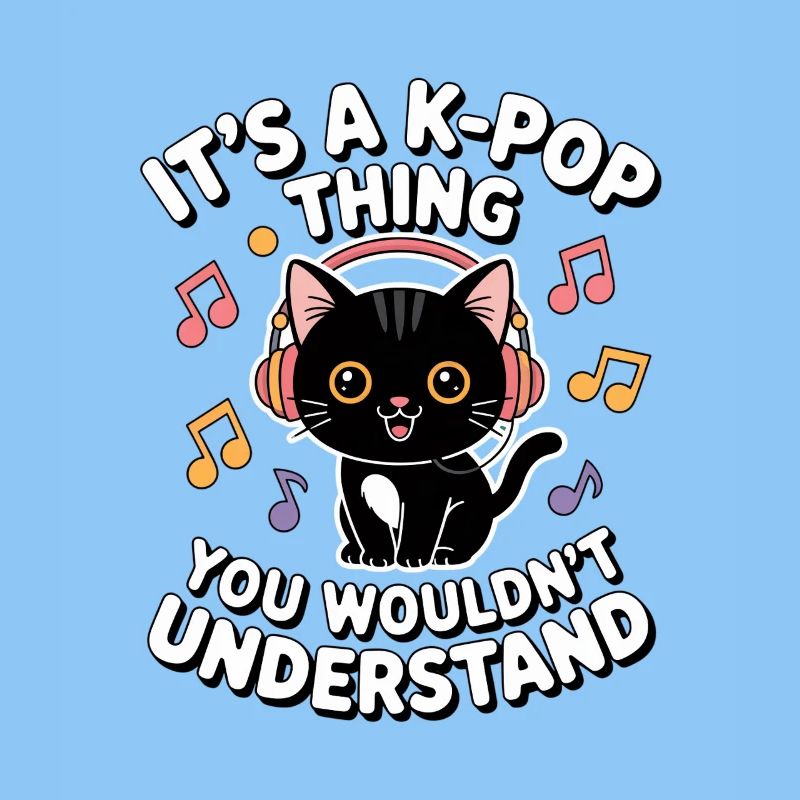 K-Pop Chose Drôle Corée Musique Anime