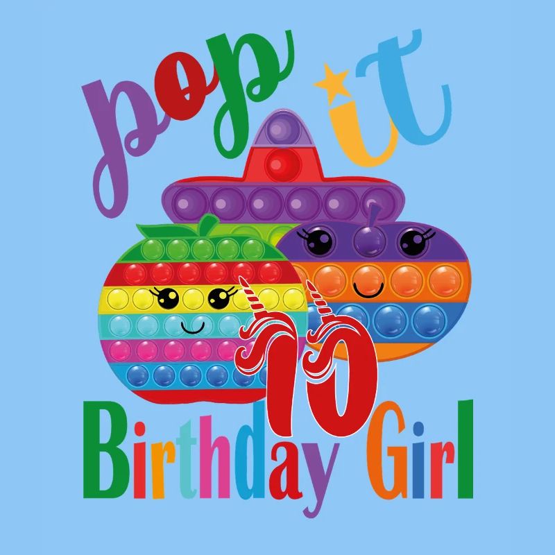 pop-it Fille d’anniversaire 10
