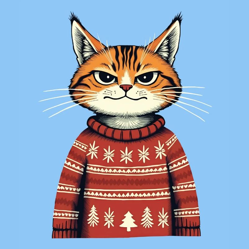 Weihnachtskatze