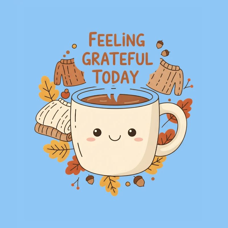 Grateful Latte Cup
