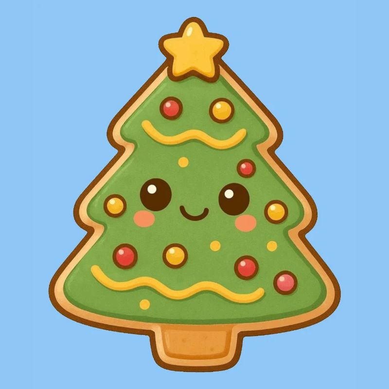 Weihnachtsbaum Keks