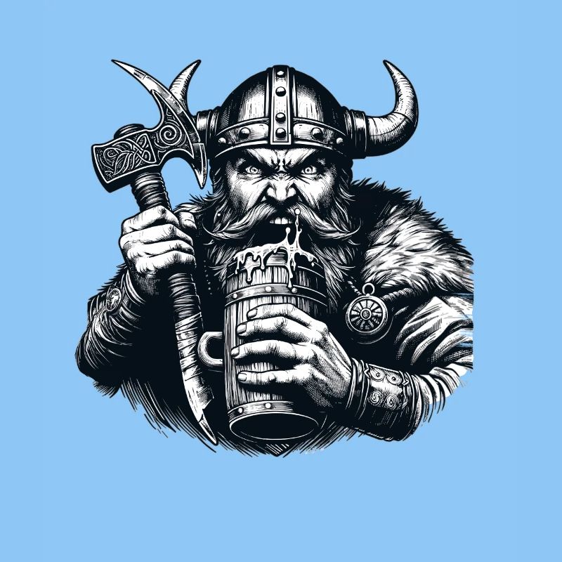 Viking Bierkrug Krieger