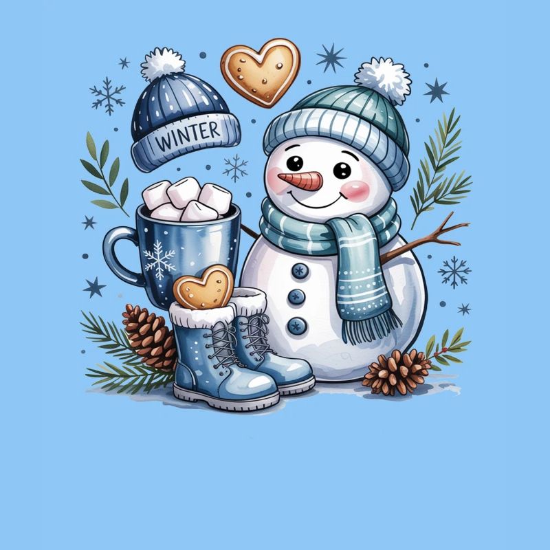 Winter Magic Snowman Cocoa