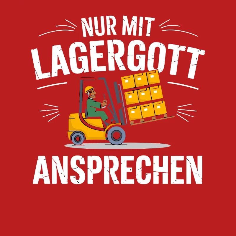  Nur Mit Lagergott Ansprechen Staplerfahrer