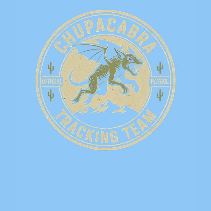 Chupacabra Pursuit Team Drôle Cryptide Chupac