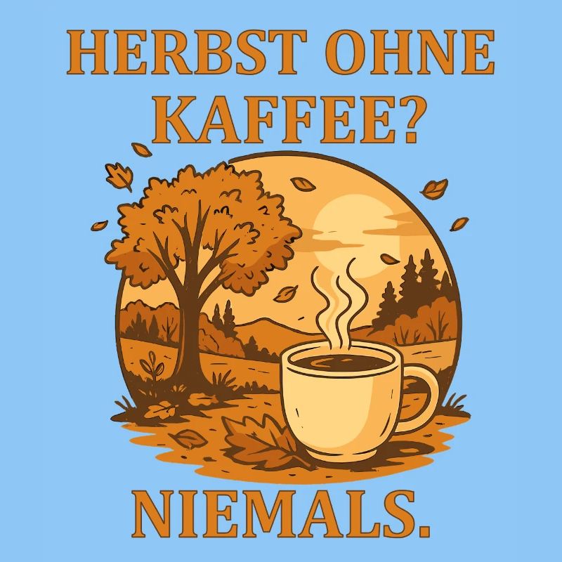 Herbst ohne Kaffee Niemals