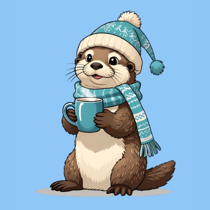 Winterotter mit Tee