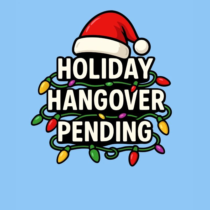 Christmas hangover before Christmas – ugh!