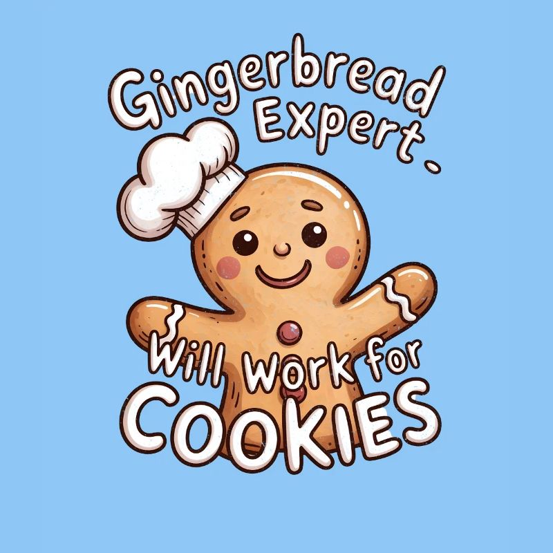 Gingerbread Expert – Will Work for Cookies