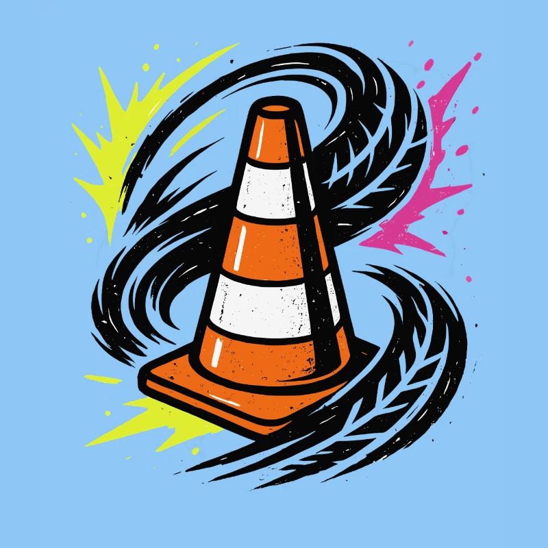 Drift Auto Tuning, Pylon Burnout, Racing