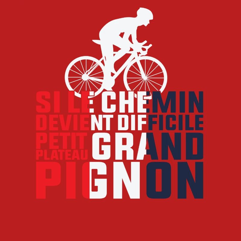 Si Le Chemin Devient Difficile - Cycliste Cadeau