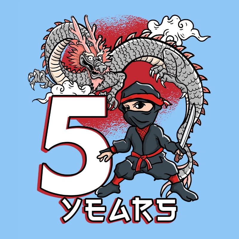 5 ans de Ninja Dragon