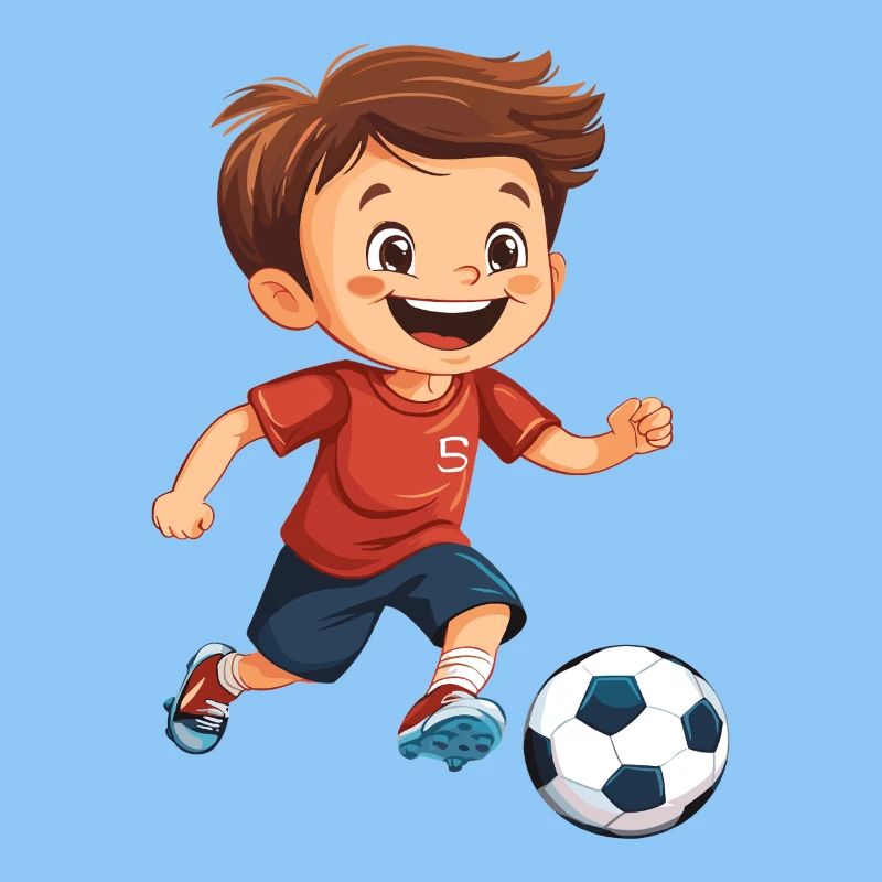 Kicker JungeFußball