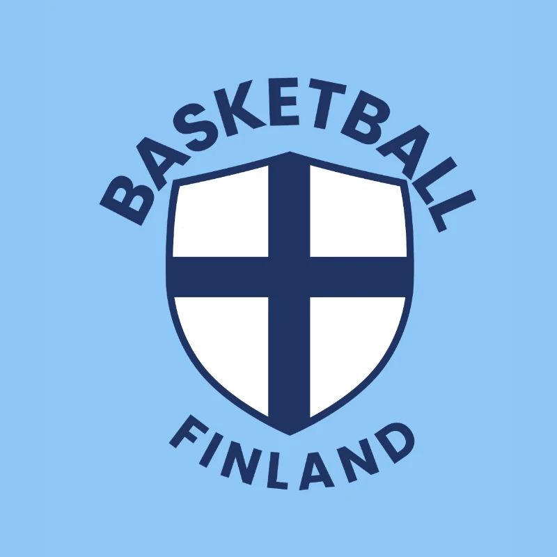 Finnish Basketball Emblem Shield