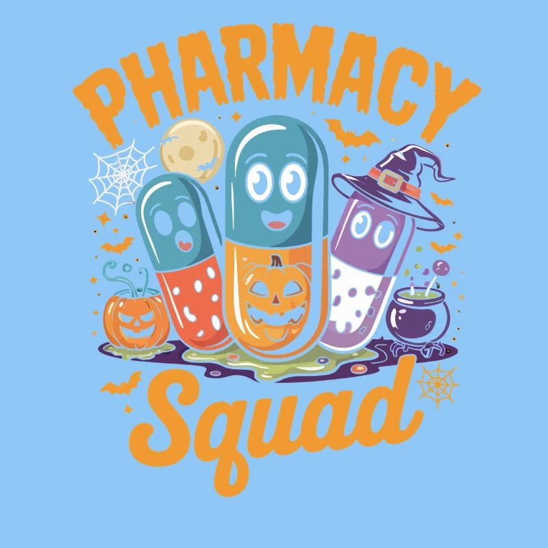 Pilules d’Halloween de l’équipe des pharmacies