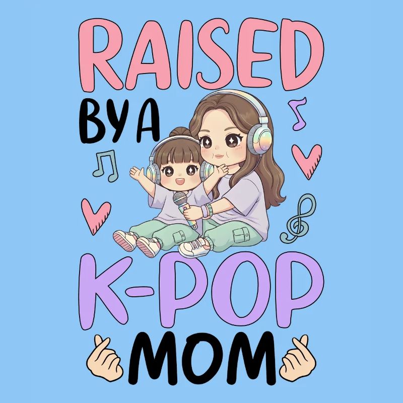 Élevée par une maman K-Pop
