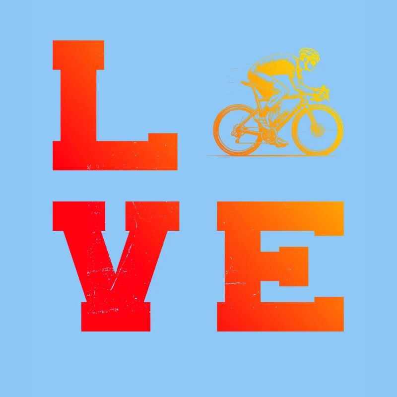 Graphique vélo de route pour vélo de route