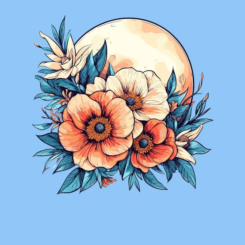 Moonlight Flower Circle