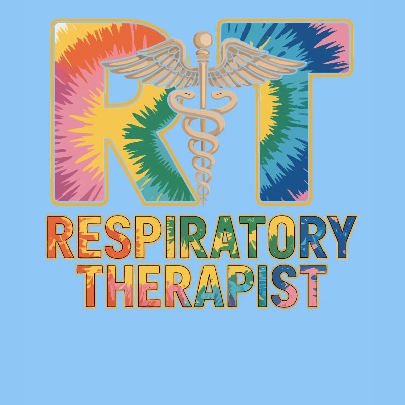Respiratorischer Therapeut Tie-Dye